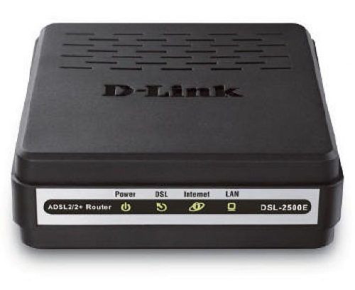 MODEM ROTEADOR ADSL2 D-LINK DSL-2500E